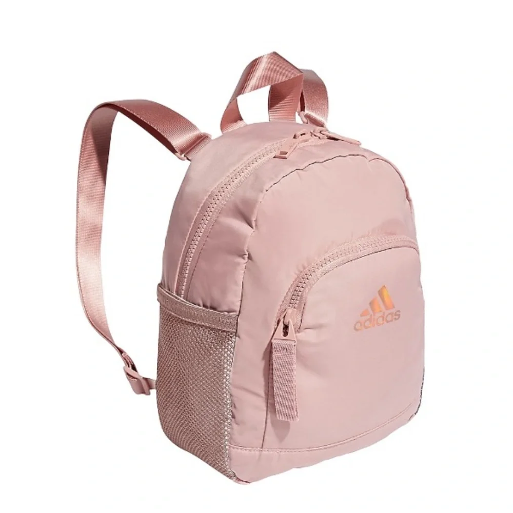 New Pink Adidas Mini Backpack - Picture 1 of 3